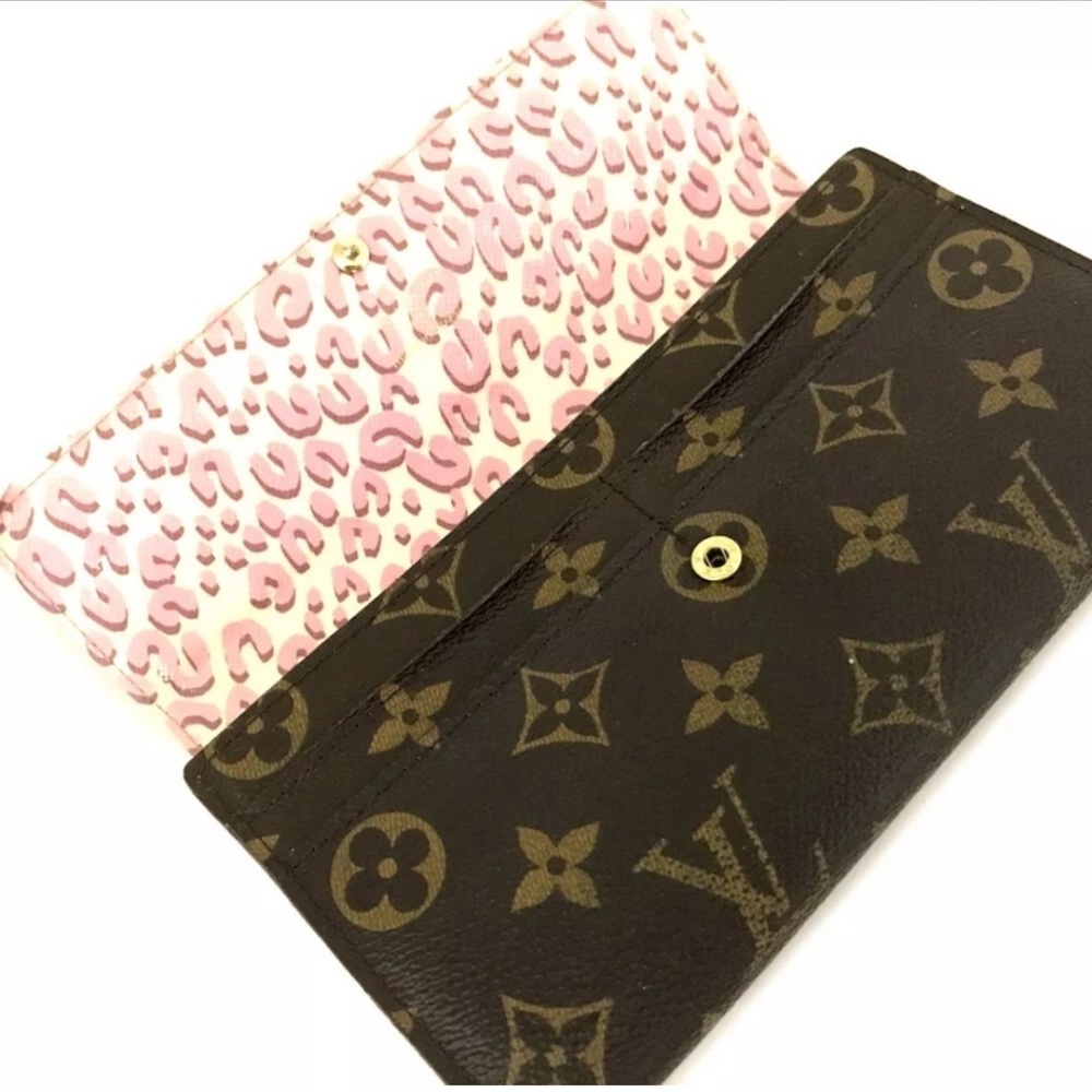 LE Louis Vuitton Stephen Sprouse Portefeiulle Sarah Long Bifold Wallet EUC